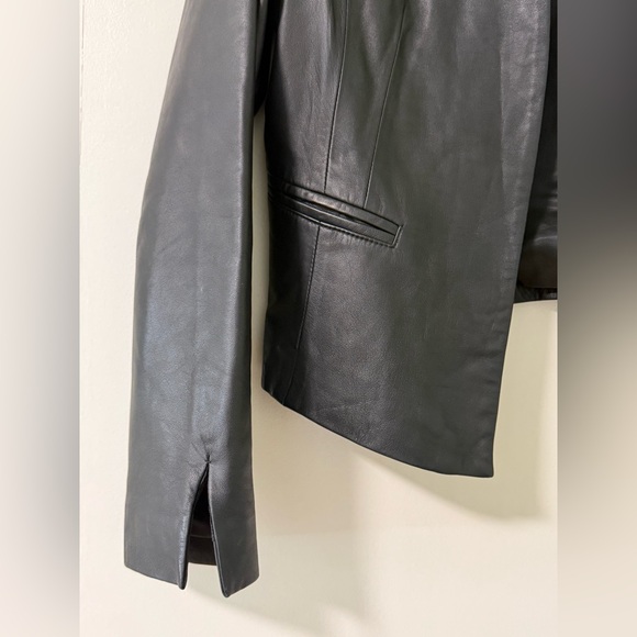 Joe’s Collection Lamb Leather Black Jacket Size S - Picture 3 of 15